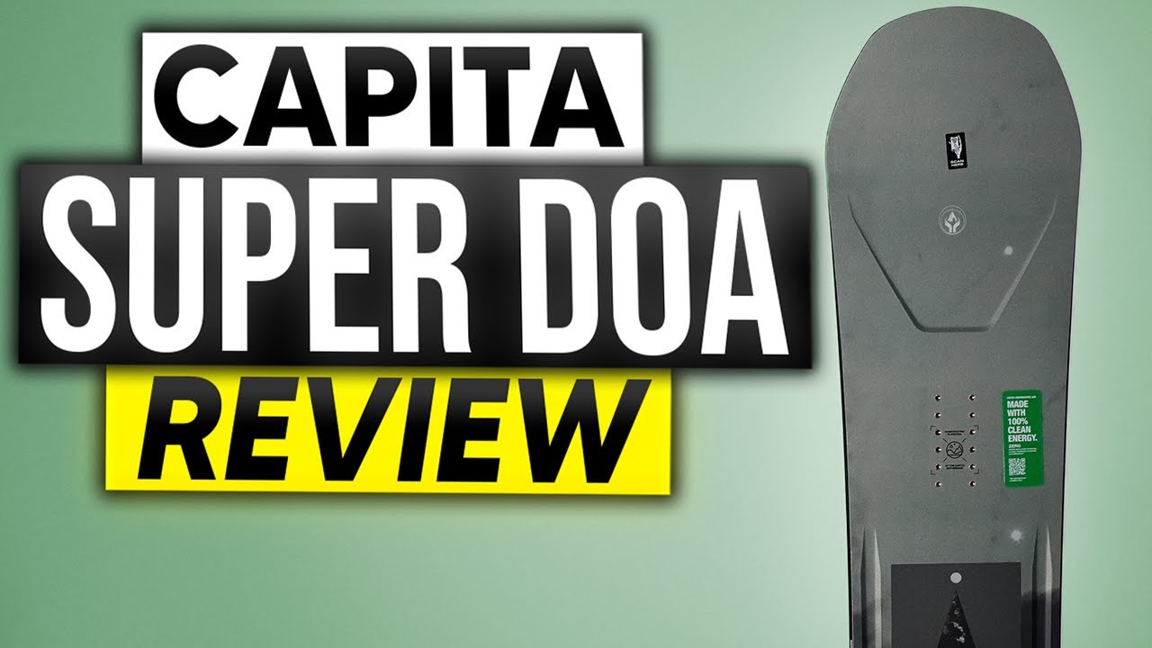 ПЕРВЫЙ ВЗГЛЯД: сноуборд CAPiTA Super DOA 2025 [Полный обзор]