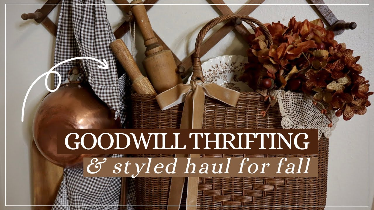 Находка моей мечты! Goodwill Thrifting и стильные секонд-хенды! | Экономия со мной | Домашний декор