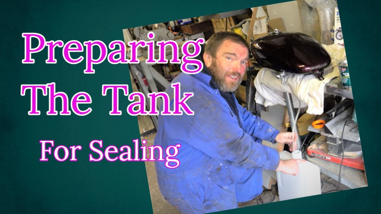 Preparing The Suzuki Intruder Tank For Sealing