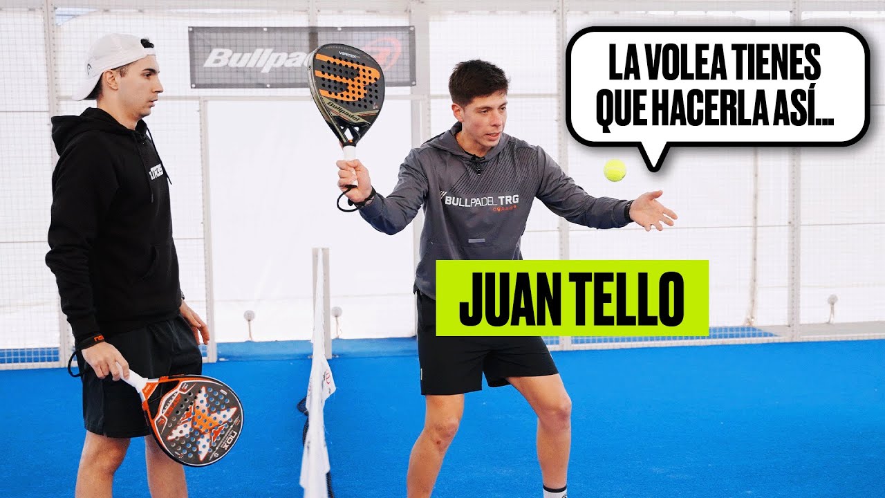 JUAN TELLO y EL SECRETO de la VOLEA PERFECTA en el PADEL