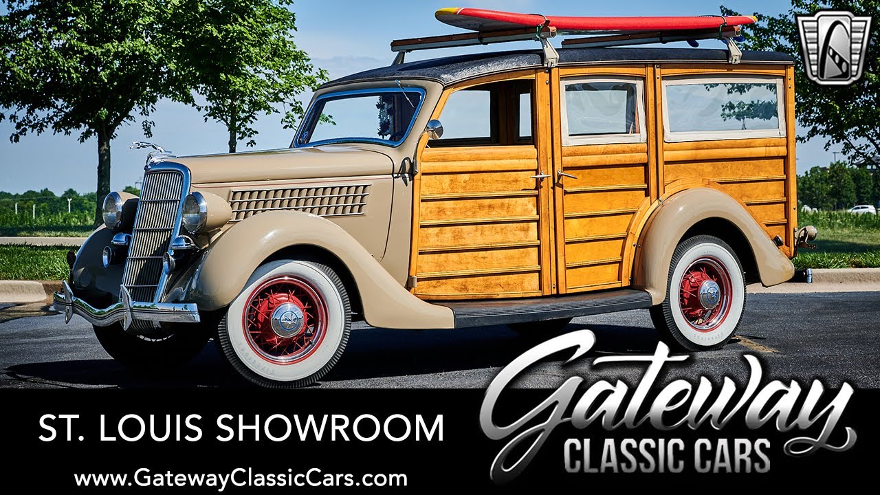 1935 Ford Woody Wagon Gateway Classic Cars St. Louis  #9057