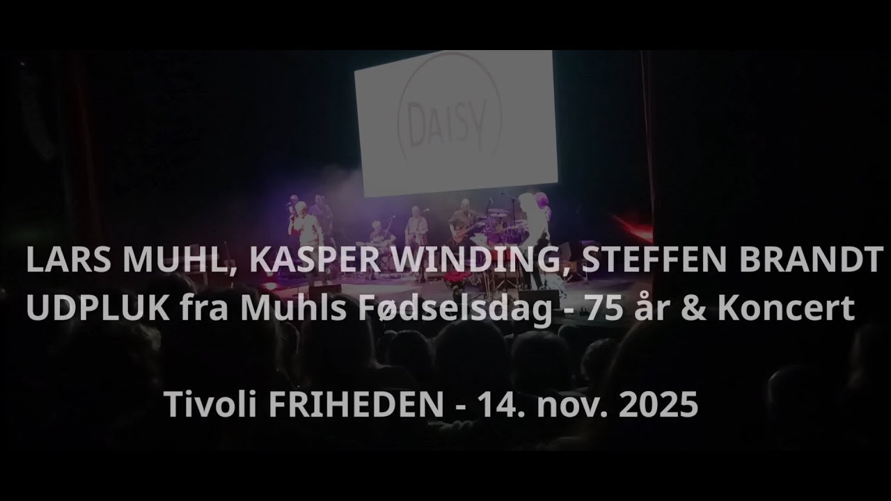 Lars Muhl, Kasper Winding, Steffen Brandt - LIVE 14. nov 2025