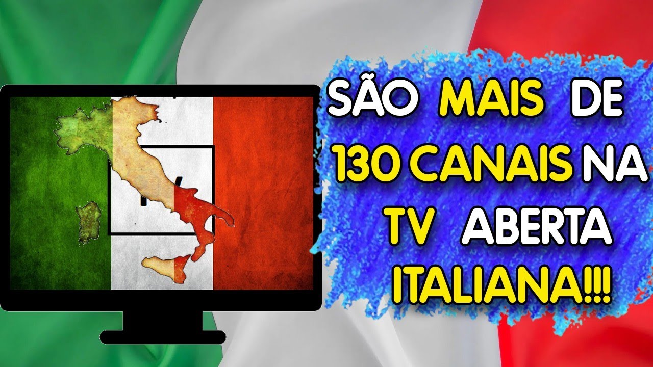 CHOQUE: Itália tem 130 Canais de TV GRÁTIS. Como Funciona e Por Que o Brasil Não Tem Isso?