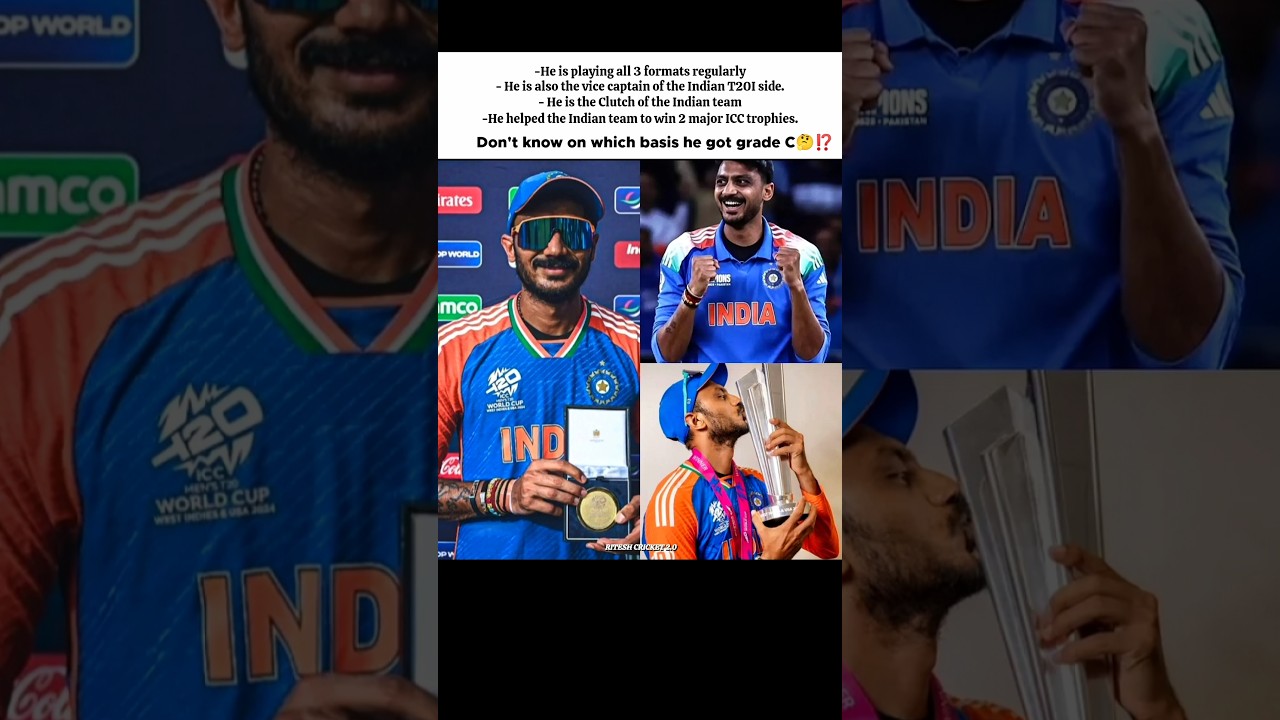 He was allocated to the C grade in central contracts of BCCI