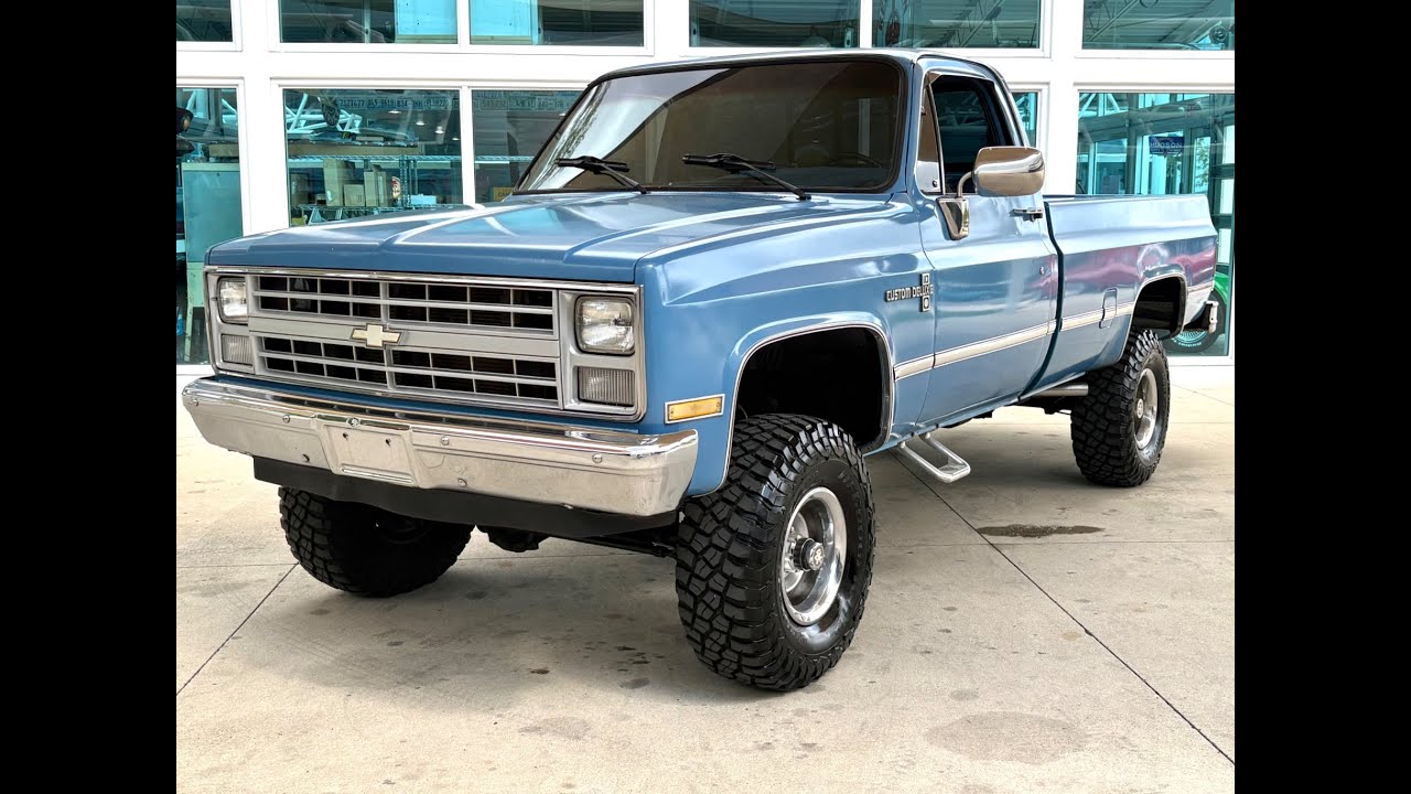 Chevrolet K1500 Custom Deluxe 1987 года выпуска