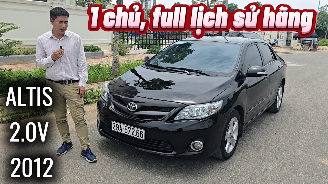 Altis 2.0V 2012 tư nhân 1 chủ, bảo dưỡng hãng | Xe đẹp mà có chút hoang mang khi vừa xem