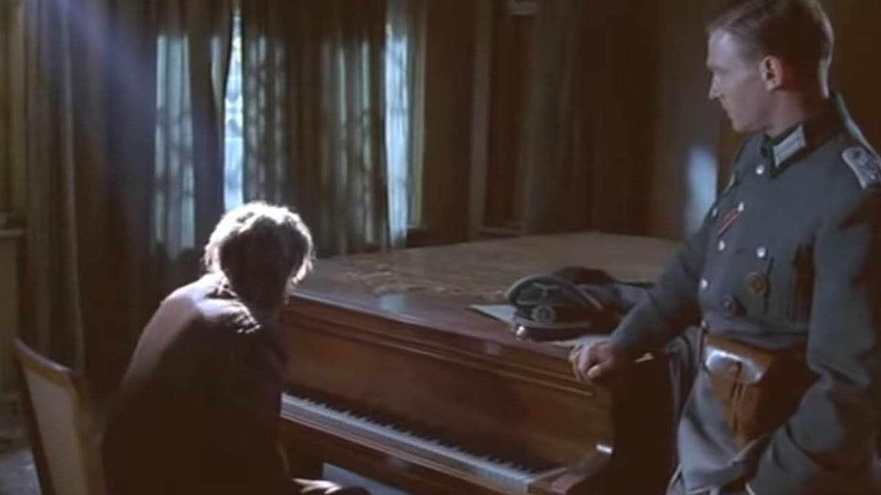 Szpilman Plays Chopin Ballade no. 1 in G Minor 