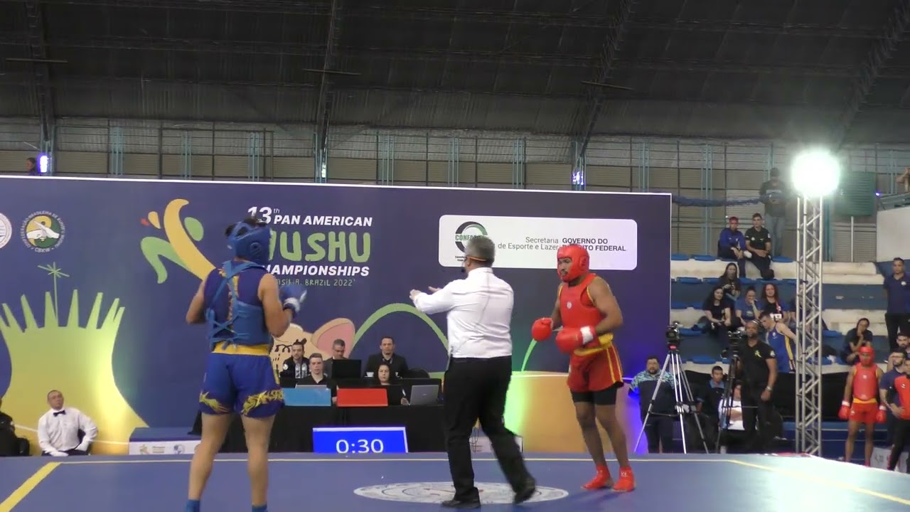 13th Pan American Wushu Championships Sanda Men's 80kg - Brazil vs. Mexico