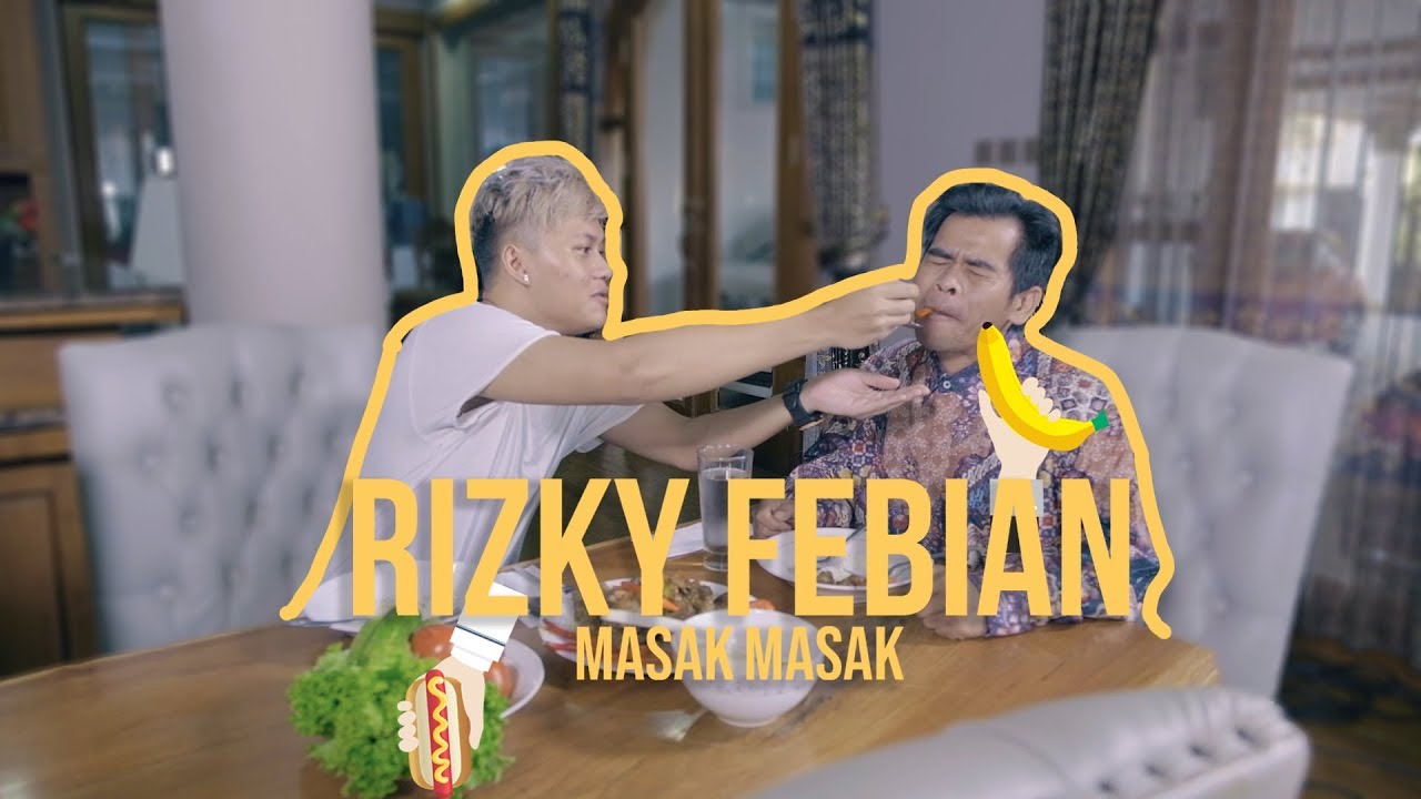 Ternyata Rizky Febian Bisa Masak loh!!!