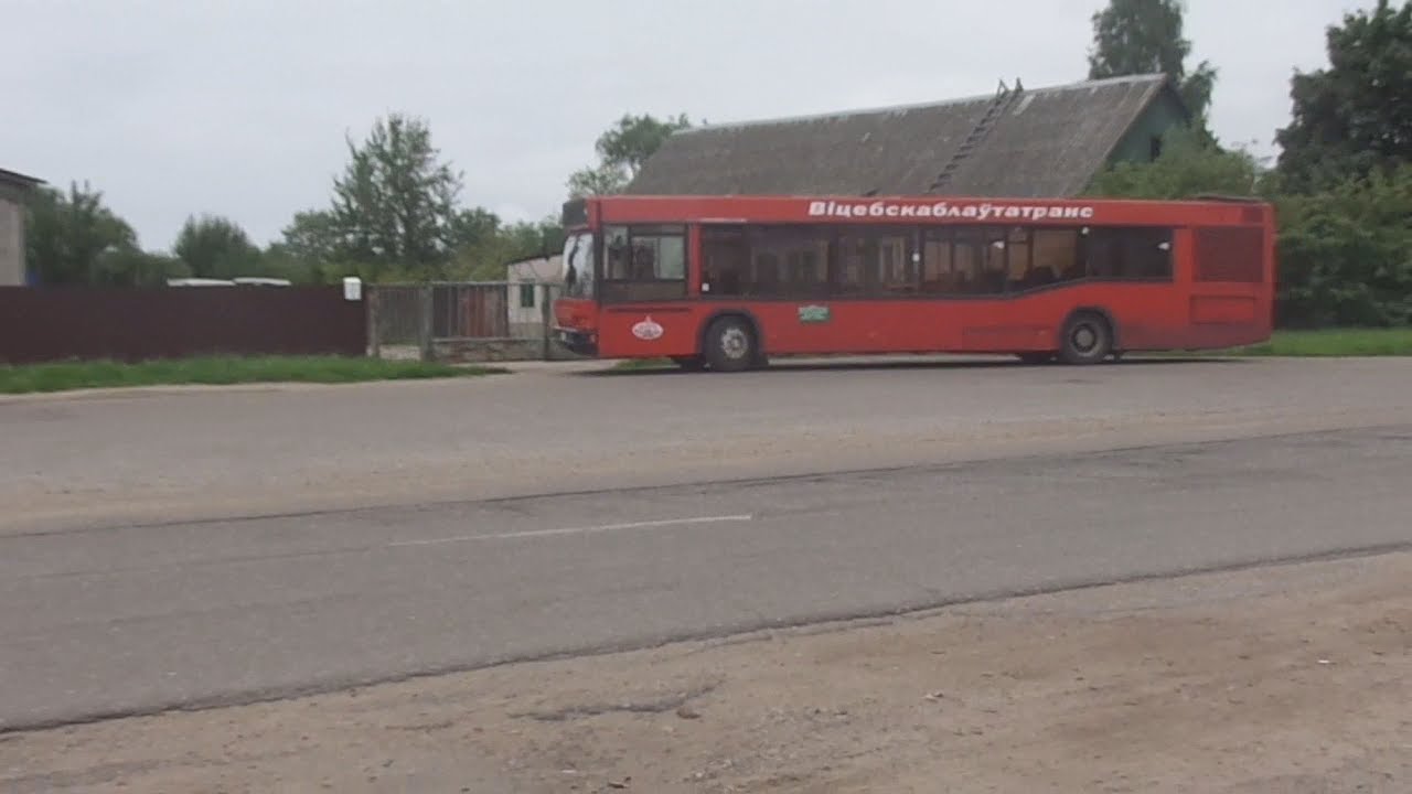 Автобус №2 (Витебск 2019). База Белбакалея - Керамзитовый завод (до Вокзала).
