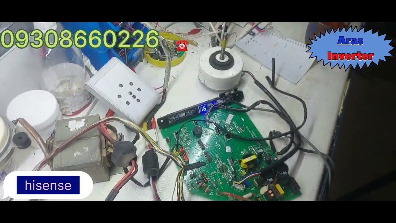 Hisense Inverter AC Repair | Compressor Not Starting | IPM, IGBT & Driver Replacement
