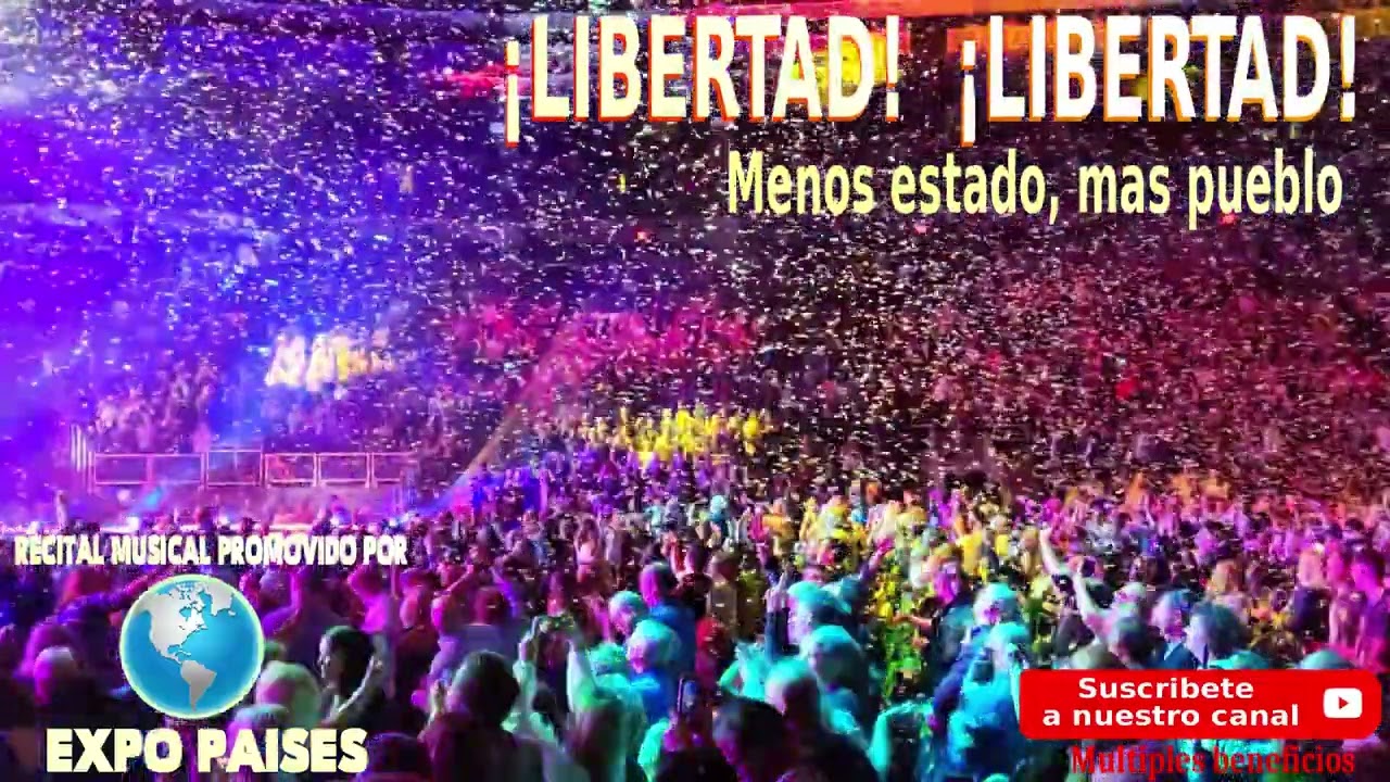 @Expolibertad.  Cantando  por la libertad. #libertad #d&eacute;ficitcero #menosestado