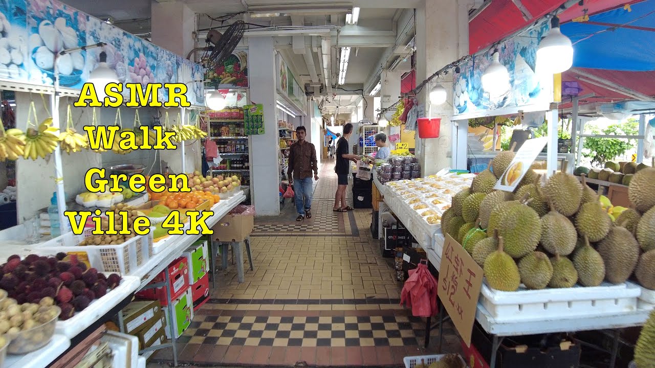Green Ville - Kembangan Chai Chee ASMR Walk in 4K #singapore #neighborhood