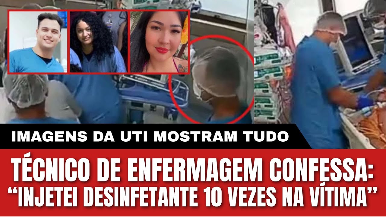 TÉCNICOS DE ENFERMAGEM PRESOS: CÂMERAS MOSTRAM CADA DETALHE DO ESQUEMA MACABRO NA UTI