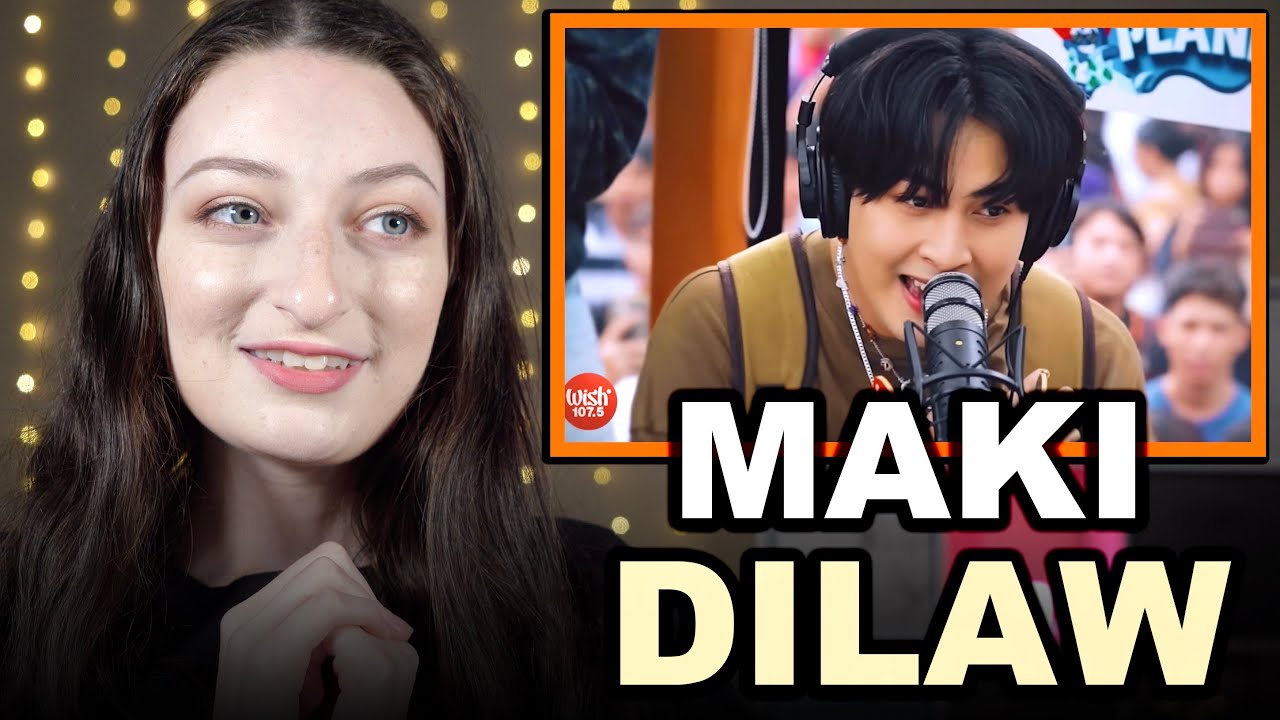 MAKI - DILAW Reaction!! Live on Wish 107.5 Bus