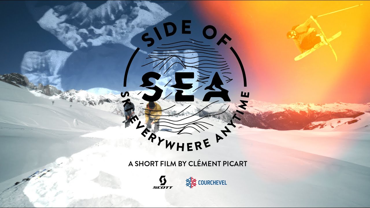 SIDE OF SEA - Epic Top to Bottom in Courchevel by Clément Picart