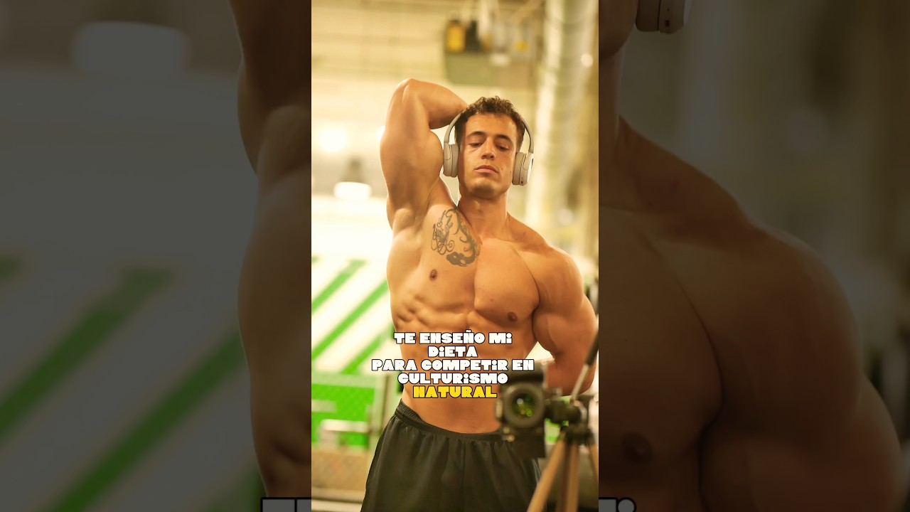 Mi DIETA para competir en culturismo natural | 6 weeks out