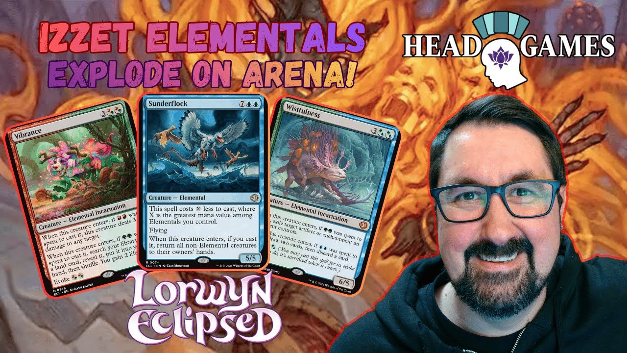 Izzet Elementals Are Explosive! | Head Games Arena | Lorwyn Eclipsed Standard Gameplay