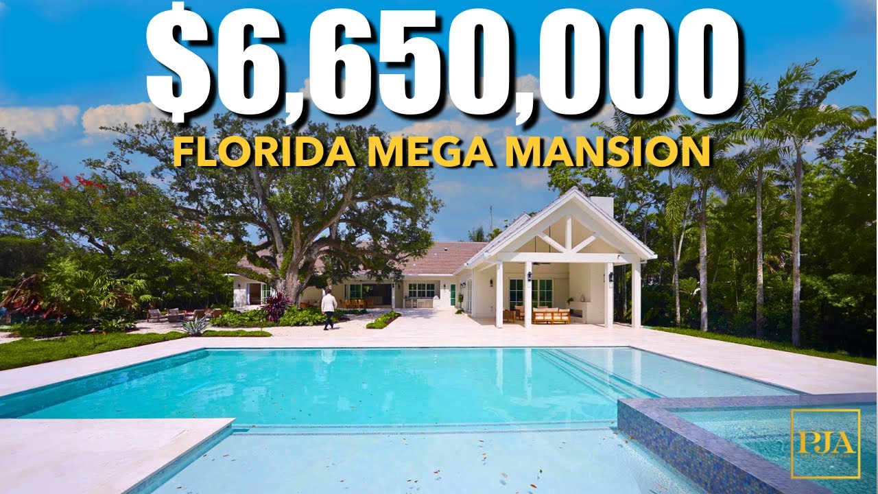 Inside a $6,650,000 FLORIDA MEGA MANSION | Modern Ranch Style | Peter J Ancona