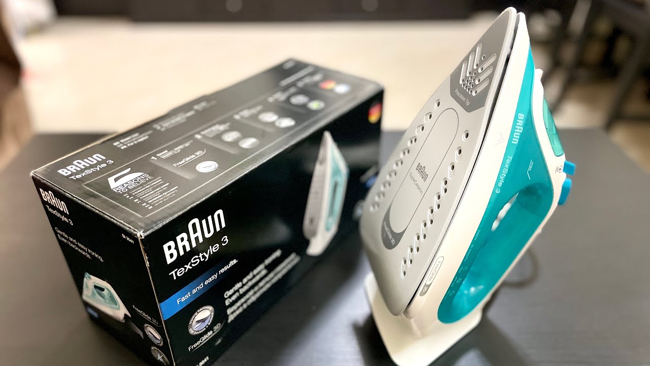 Braun TexStyle 3 Steam Iron SI 3041 Unboxing and Review