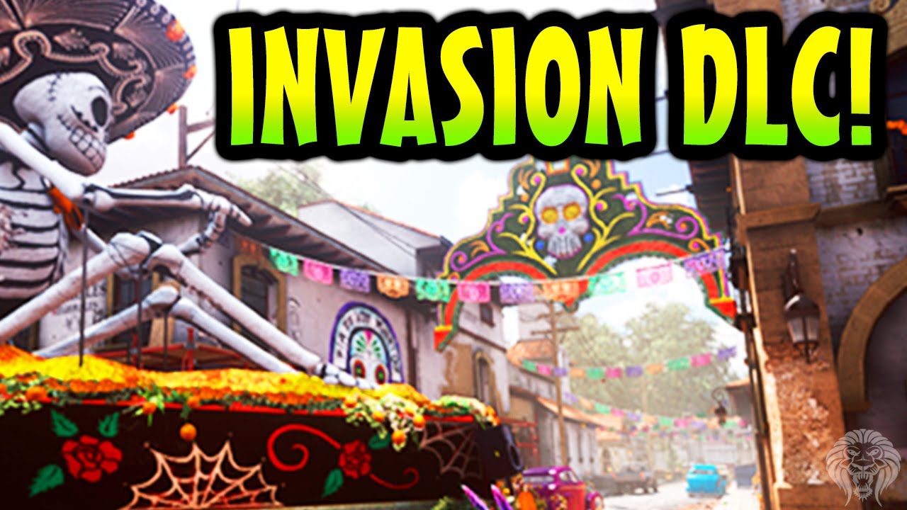 COD Ghosts: Invasion DLC 3! Pharaoh, Departed, Mutiny & Awakening Extinction! (Call Of Duty Ghost)
