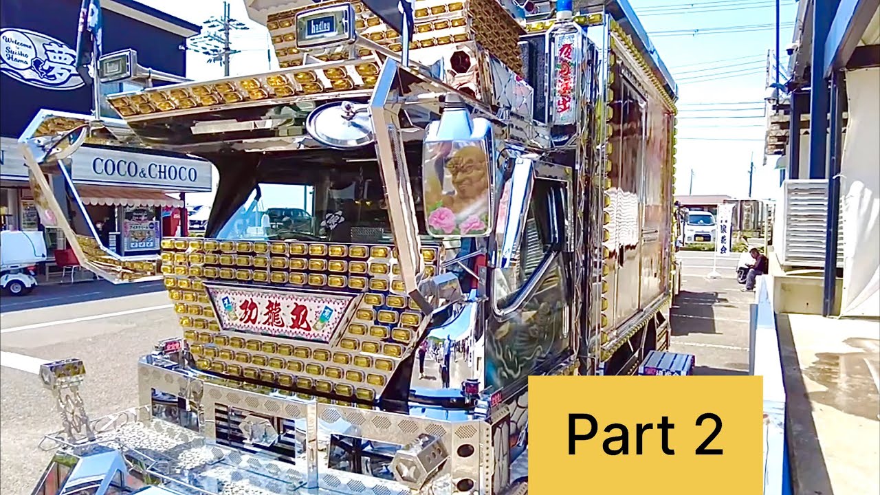 Fancy trucks festival in Japan part2 | famous festival of trucks that made in Japan #trucking #truck
