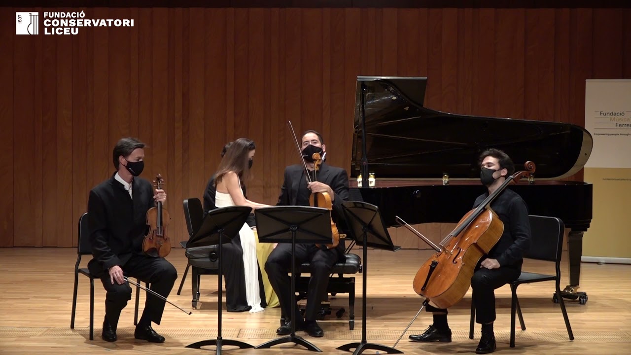 C. SAINT - SAËNS-  Cuarteto para piano y cuerdas – KAIMERATA. Dirección Kai Gleusteen  #LiceuCambra