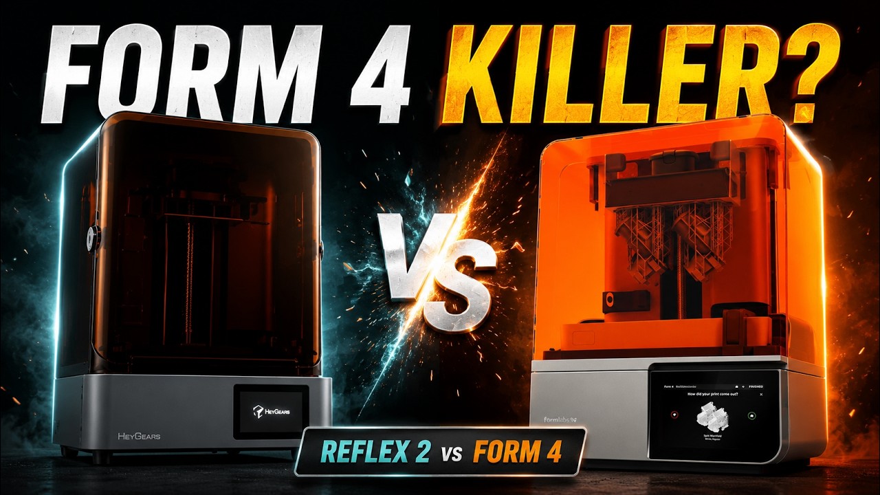 Clash of the Pricetags! - Formlabs Form 4 Vs HeyGears Reflex 2