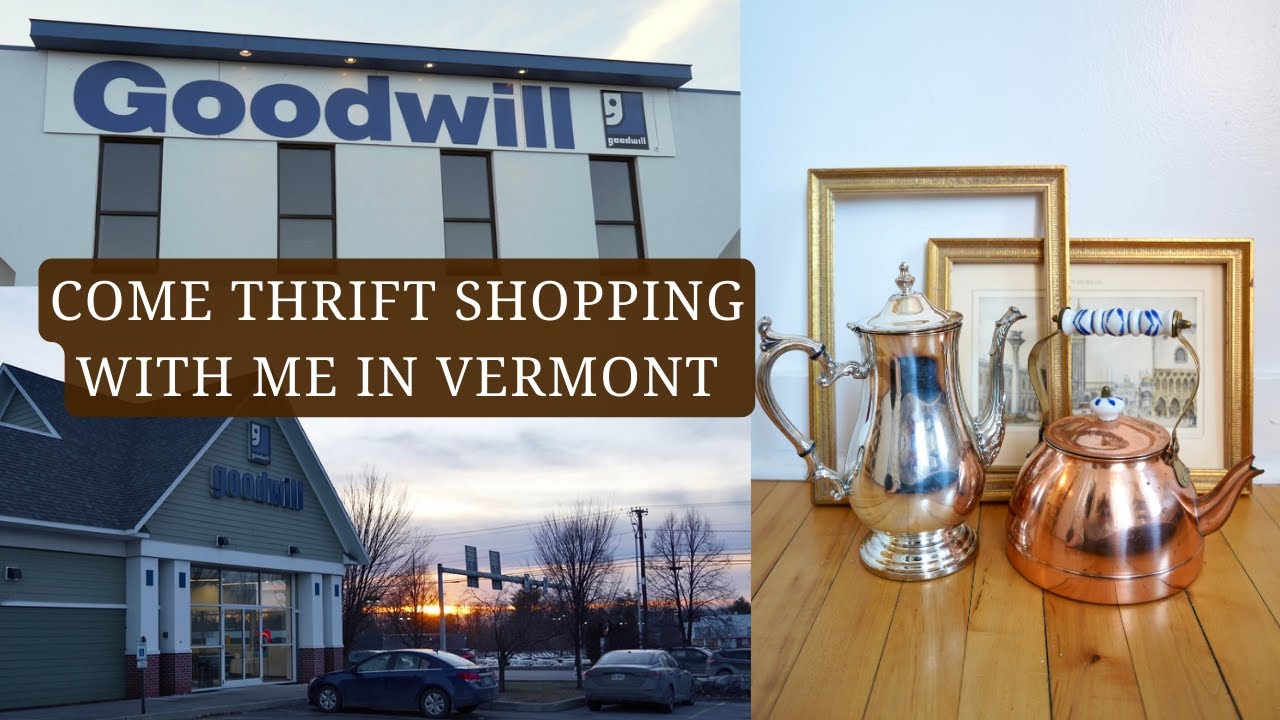 Come THRIFTING with me in VERMONT | VT VLOGS