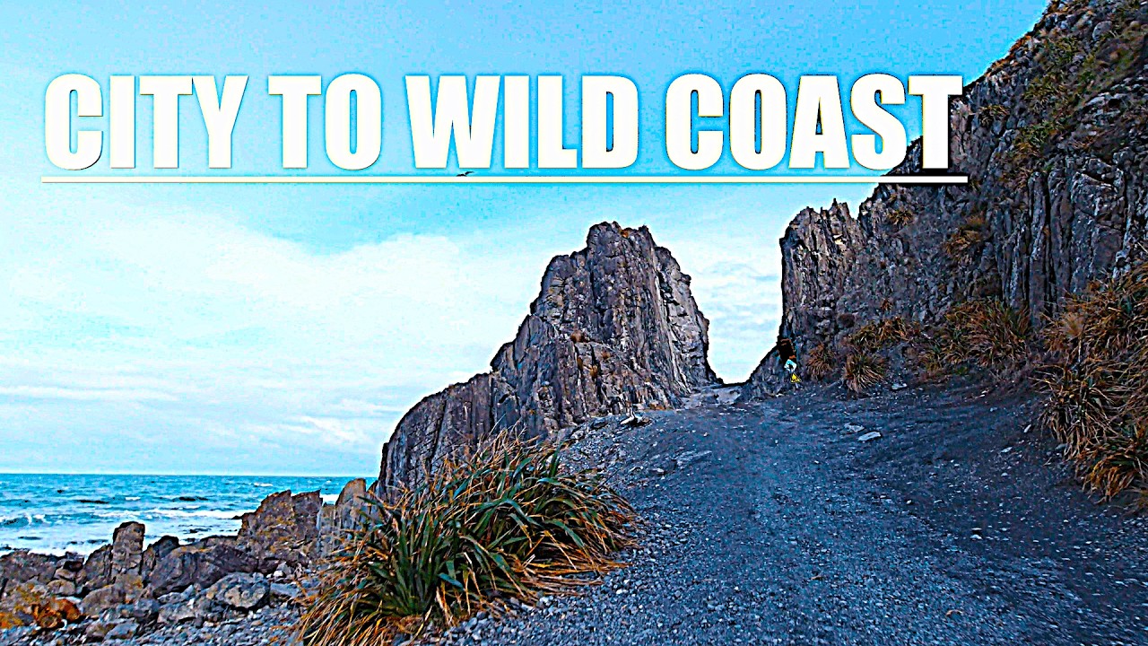 [4K] Red Rocks Wellington/Scenic drive to Te Kopahou Visitor centre/Coastal walk to Sinclair Head