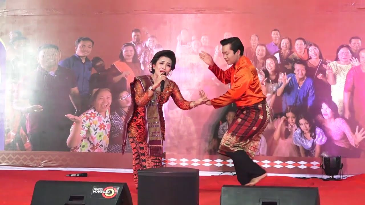 ADU PERKOLONG KOLONG - OKKY GINTING & DORA BR SURBAKTI | Kerja Tahun PJJ Rabu Barat RG. BENA MERIAH