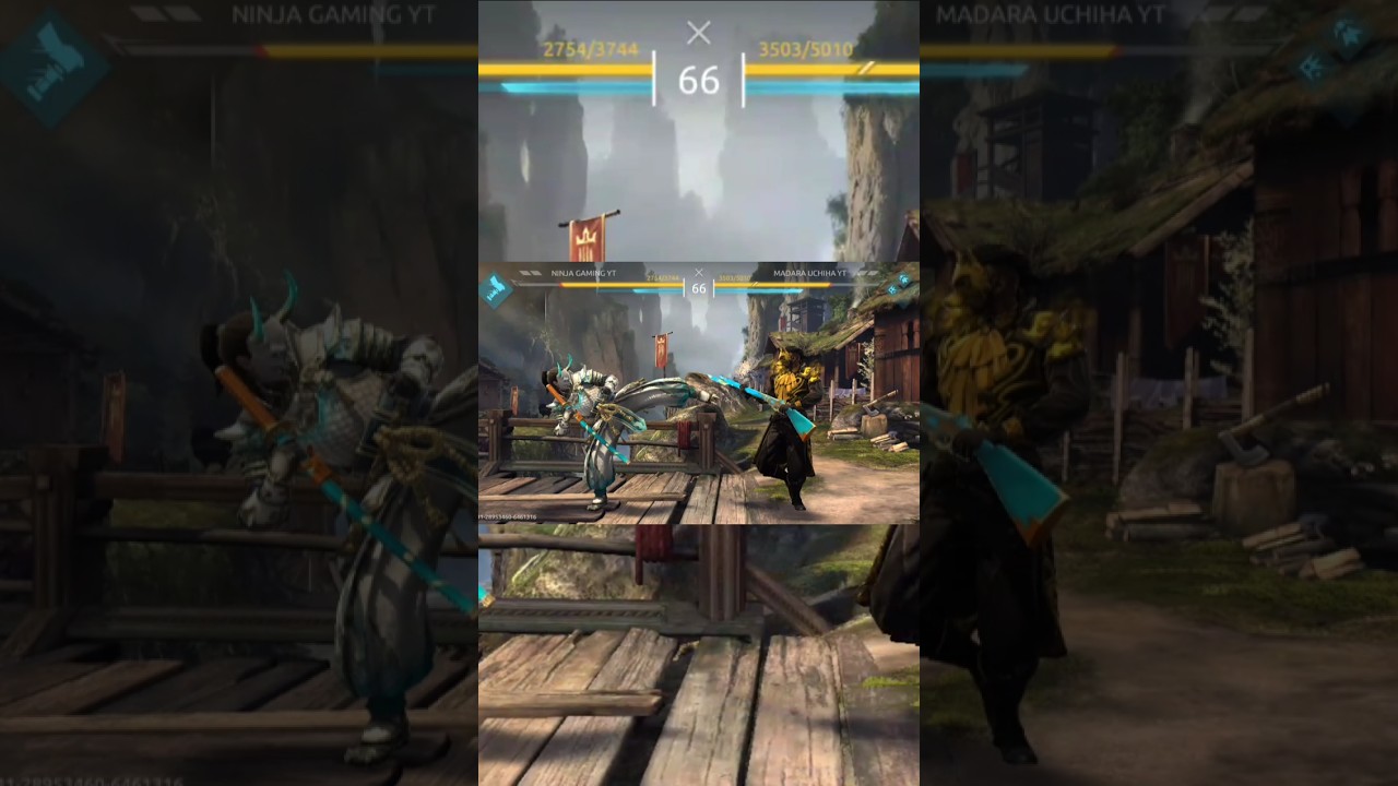friendly fight with my fellow subscriber 🤩☺️ #shadowfight4 #sfa