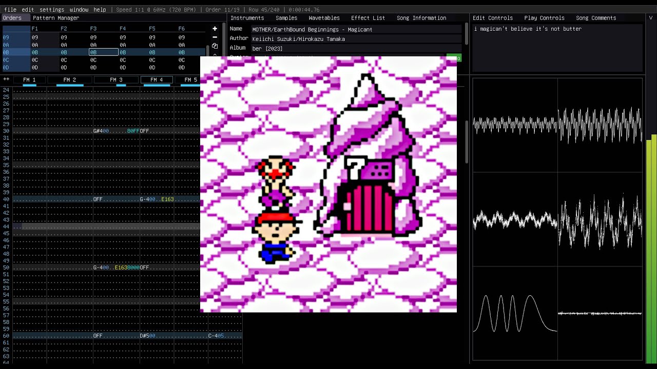 MOTHER / EarthBound Beginnings - Magicant (Furnace Tracker YM2612)