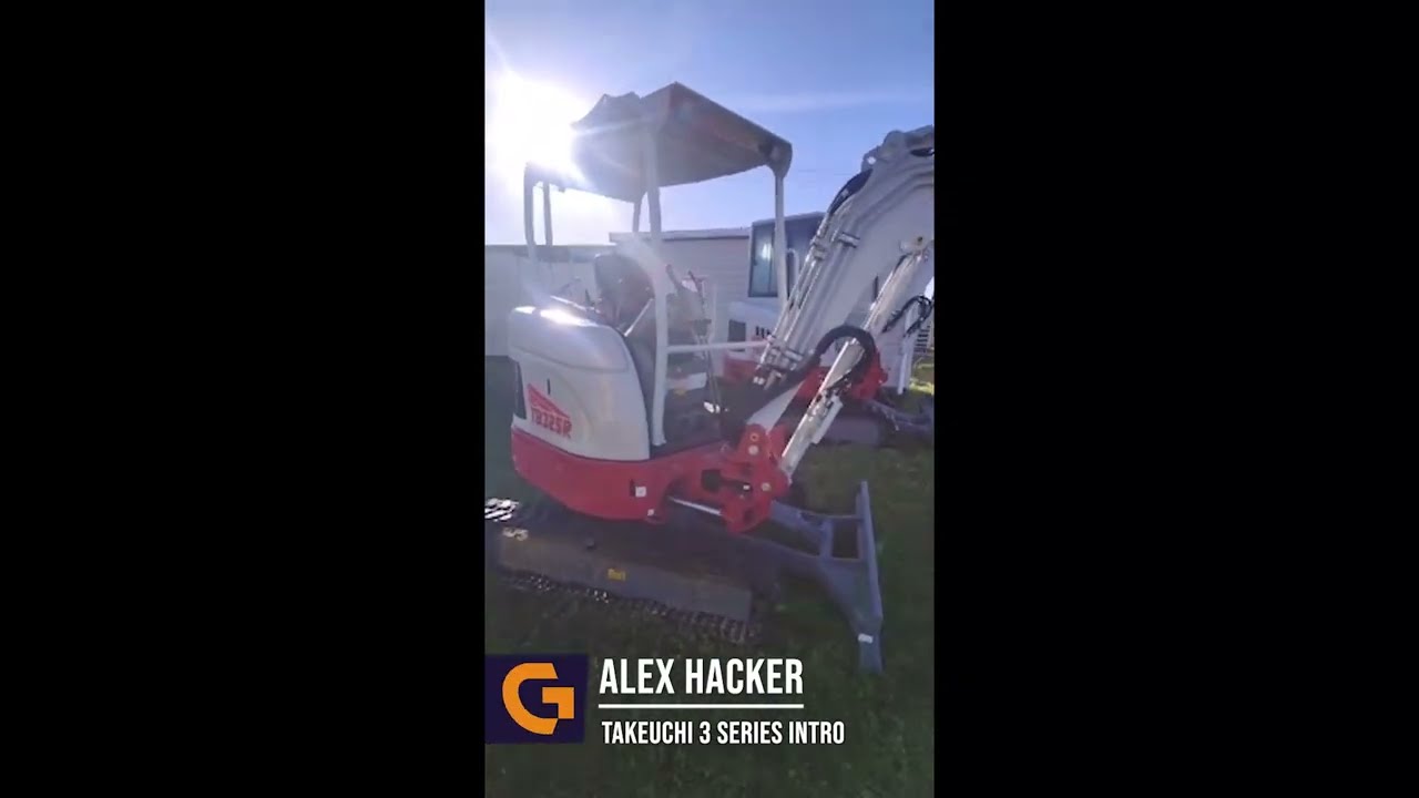 Central Group Takeuchi TB325R Walk through - Alex Hacker