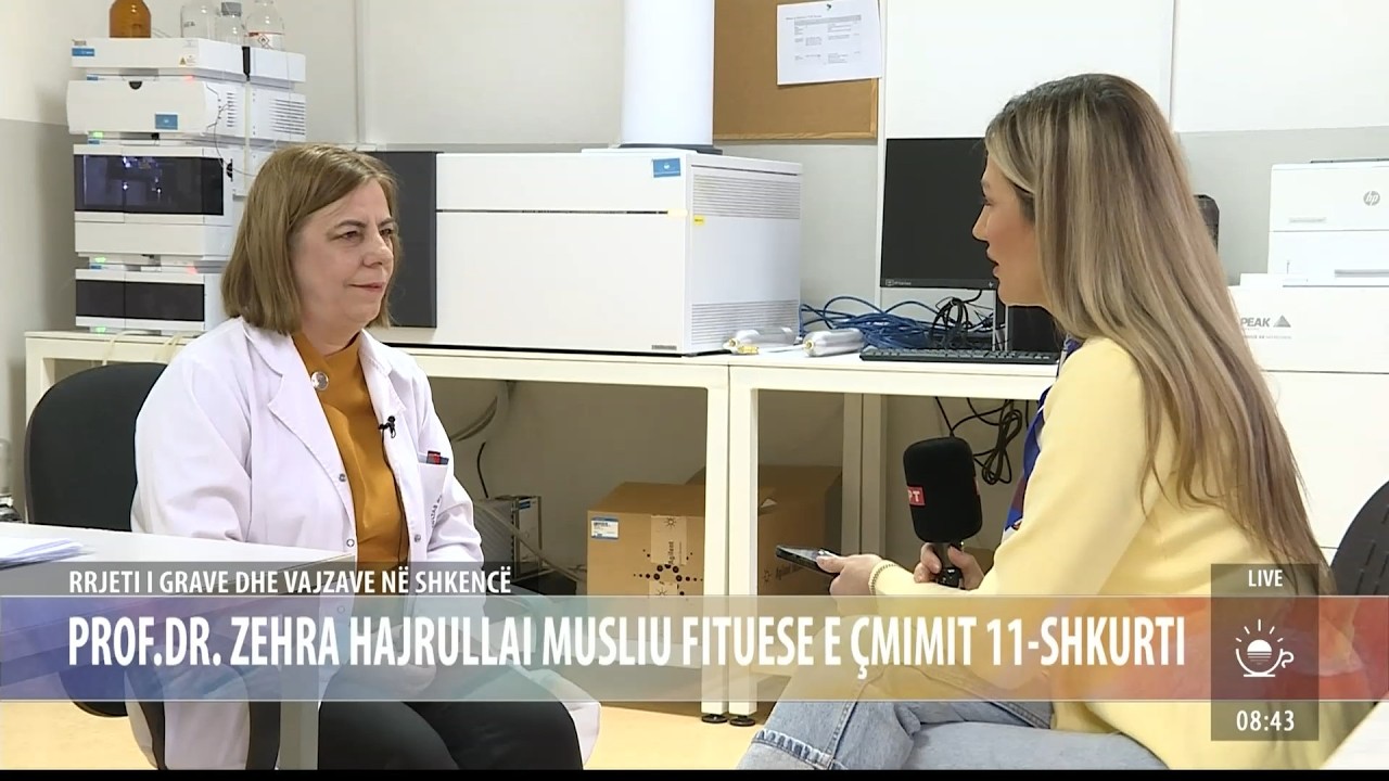 Rrjeti i grave dhe vajzave në shkencë | Prof.dr. Zehra Hajrullai Musliu fituese e çmimit 11-shkurti