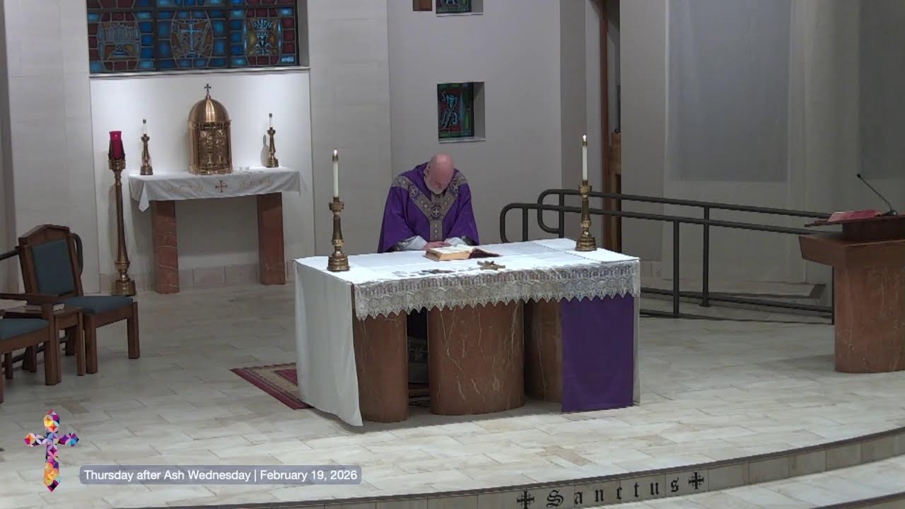 Thursday after Ash Wednesday | February 19, 2026