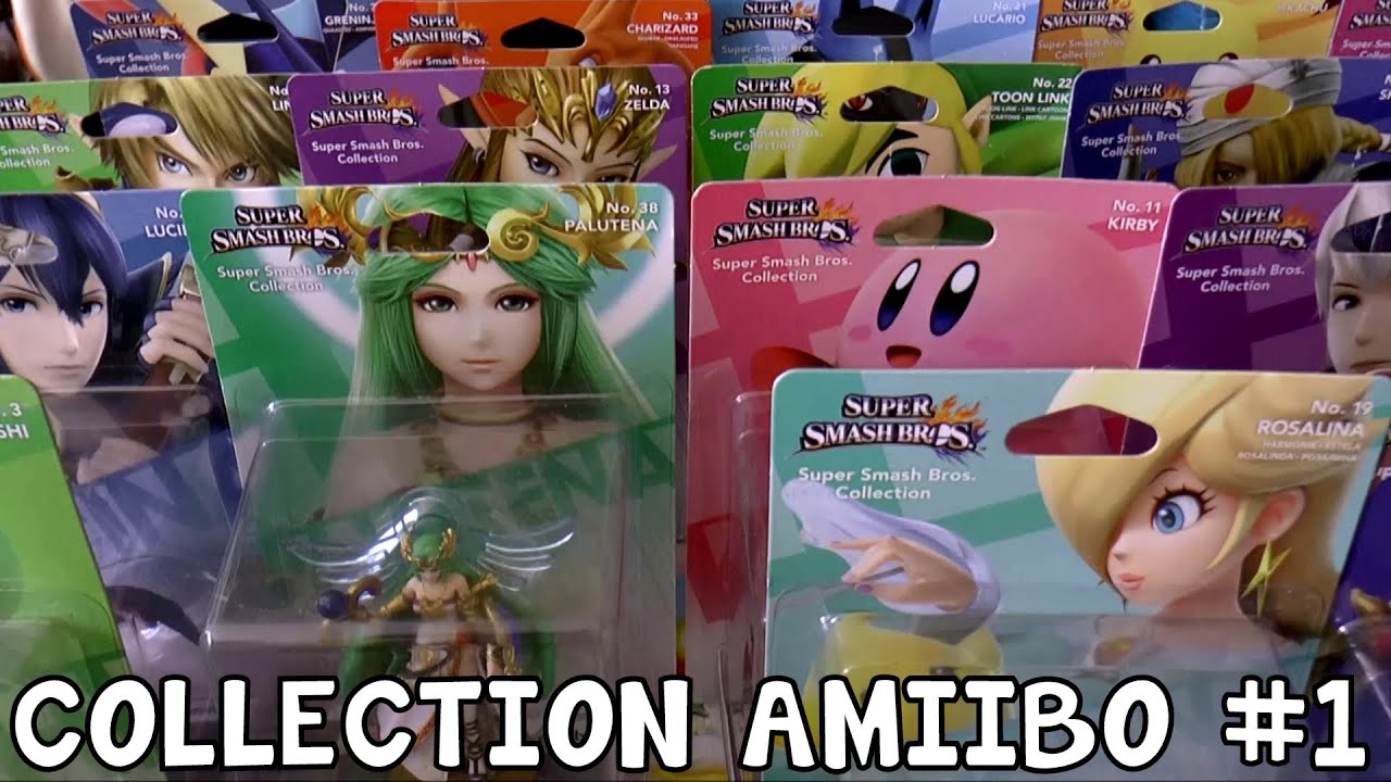 [1/2] Toute notre Collection Amiibo Super Smash Bros , Pokemon , Fire emblem, Zelda, Kirby ...
