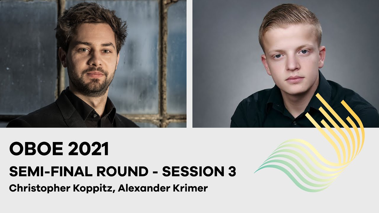 Geneva International Music Competition - SEMI-FINALS OBOE | Session 3