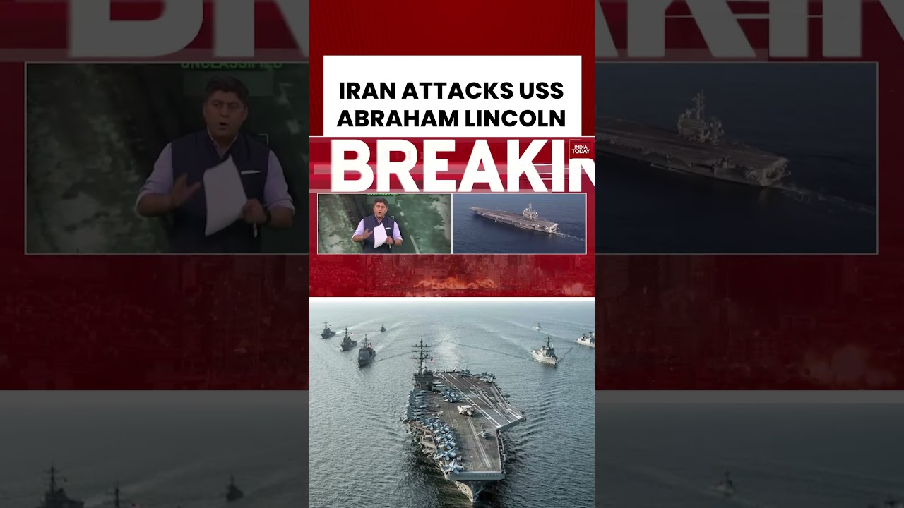 Ali Khamenei Attack News: Iran Fires Ballistic Missiles At USS Abraham Lincoln | Trump | Netanyahu