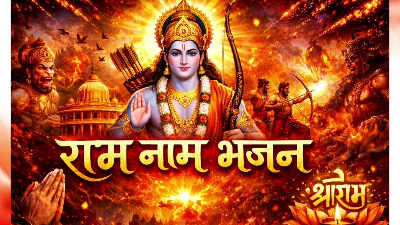 राम नाम भजन | मन को शांति देने वाला राम नाम जप | Powerful Ram Bhajan