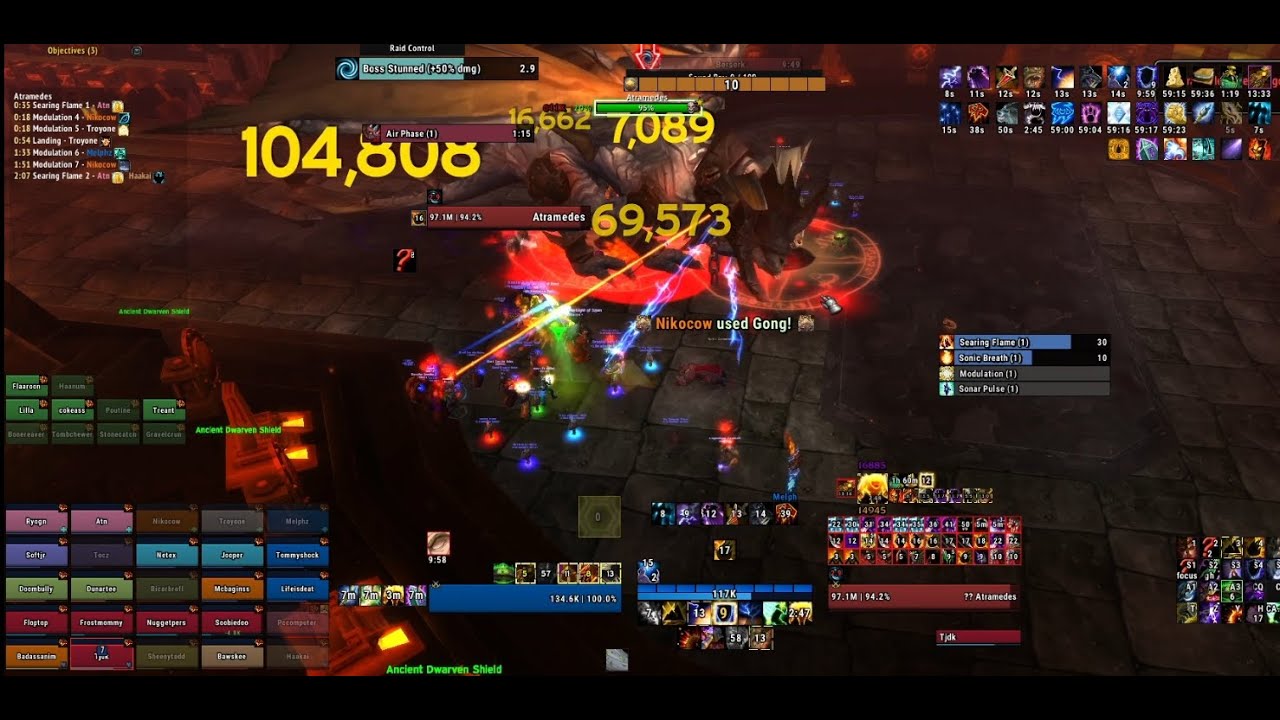 Atramedes Heroic 25m | Elemental Shaman 37.4k DPS PoV