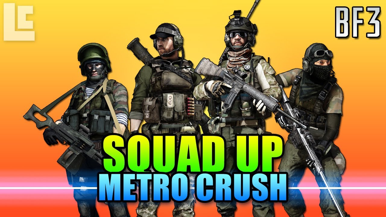 Squad Up - Crush The Rush (Battlefield 3 Gameplay/Commentary)