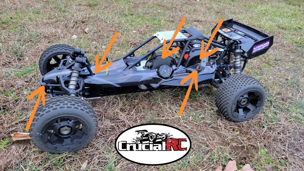 Необходимые детали для любого Rovan, KingMotor или HPI Baja 5b и 1-го запуска радиоуправляемой мо...