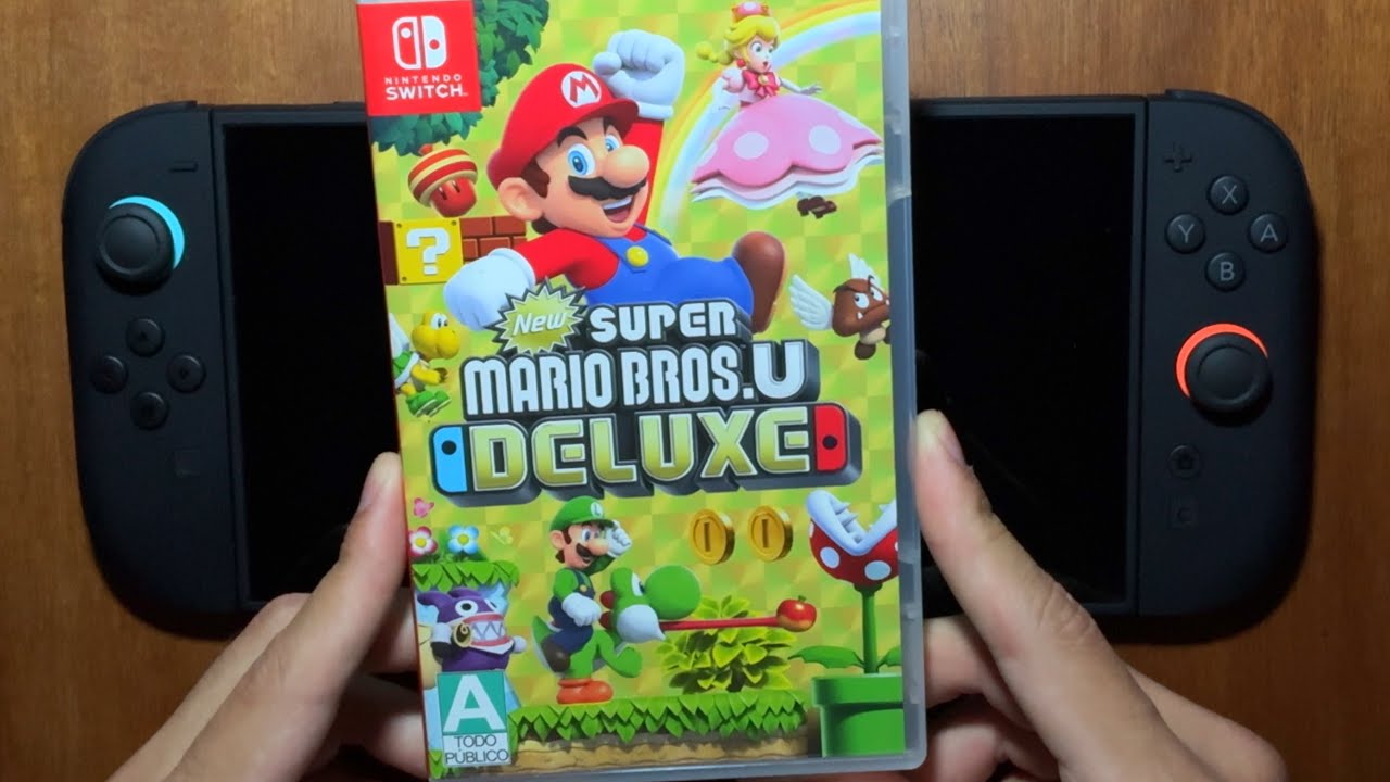 New Super Mario Bros. U Deluxe (Game Card) Nintendo Switch 2 Gameplay