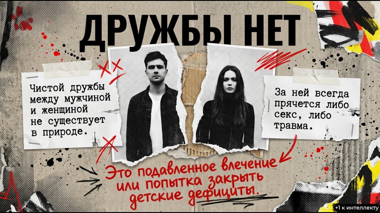 Почему мужчина и женщина никогда не будут друзьями