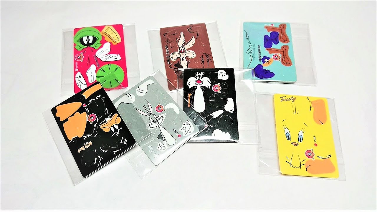 2001년 추억의 오리온 치토스 따조/루니 툰 조립 따조/벅스 버니부터 트위티까지 Looney Tunes