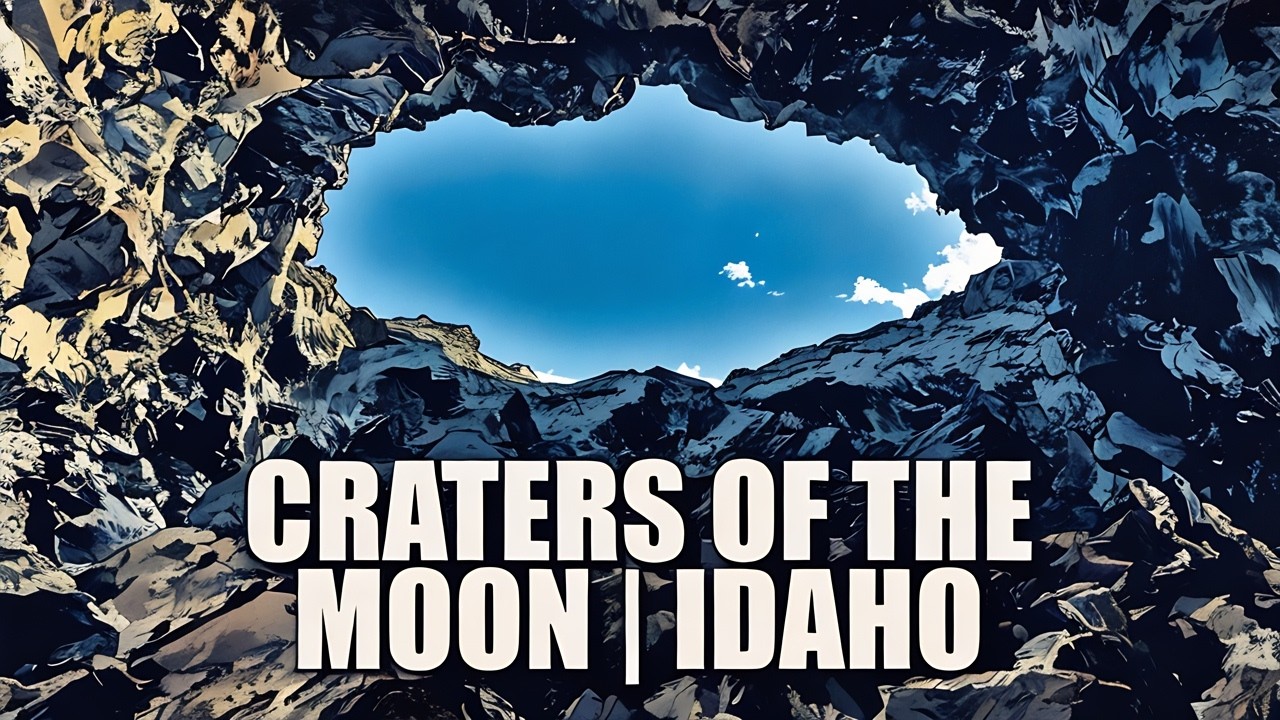 Otherworldly landscape of basalt lava flows, cinder cones, and lava tubes | Craters of the Moon