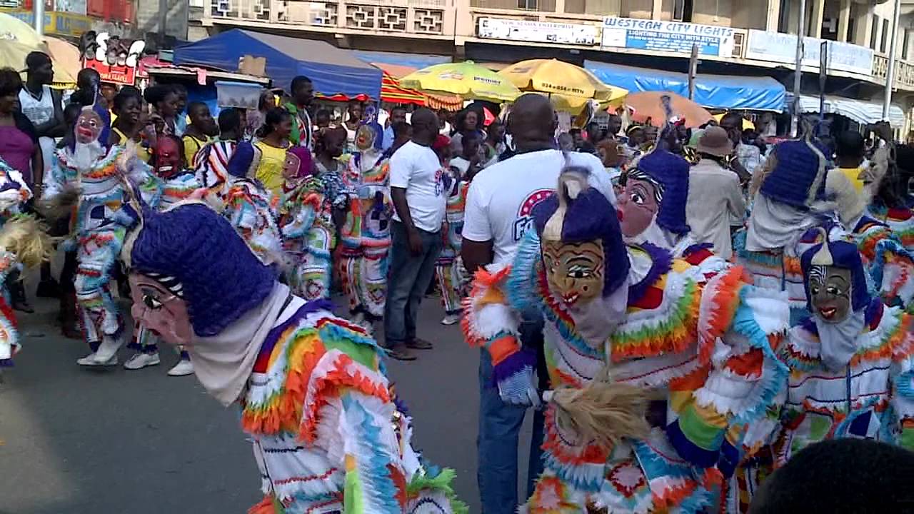 Takoradi Spain Masquerade Club at 2011 WestSide Carnival
