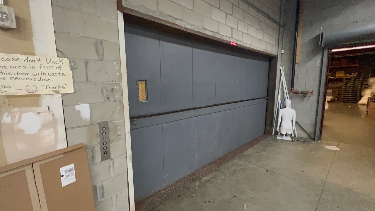 Montgomery Freight Elevator - JC Penny Emerald Square Mall North Attleboro MA