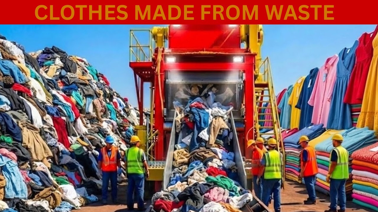 Inside Ralph Lauren’s Recycling Machines That Transform Old Clothes Into New Fashion
